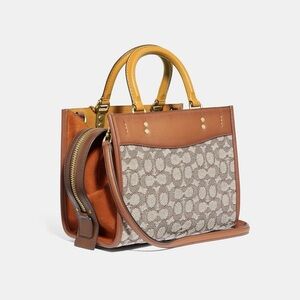 Coach Rogue Bag 25 in signature textile Jacquard